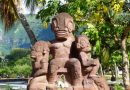 Дивовижні статуї острова Нуку-Хіва. Полінезія