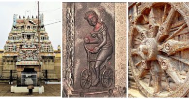 Храм Панчаварнасвами. Велосипед и колесницы богов.
