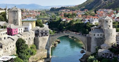 Старый мост в Мостаре — один из самых известных мостов Европы.