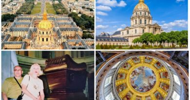 Музей Армії в Парижі. Саркофаг Наполеона під золотим куполом.