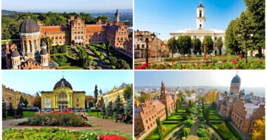 Чернівці — перлина архітектури — місто, що дихає історією.