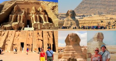 Загадки і парадокси будівництва пірамід Гізи та Абу-Сімбел. Єгипет